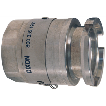 MannTek Dry Disconnect Coupler Aluminum 105 mm Tank Unit x Female NPT
